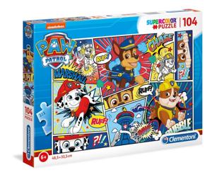 Clementoni SuperColor Puzzel Paw Patrol Strip 104 Stukjes