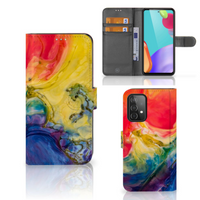 Hoesje Samsung Galaxy A52 Watercolor Dark - thumbnail