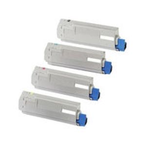 Huismerk OKI C822 (44844613-44844616) Toners Multipack (zwart + 3 kleuren)