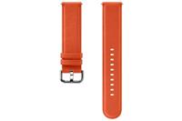Samsung Galaxy Watch Active2 leren armband, oranje