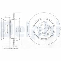 Remschijf BG3896 - thumbnail