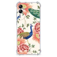 Case Anti-shock voor Samsung Galaxy A04e Pink Peacock - thumbnail