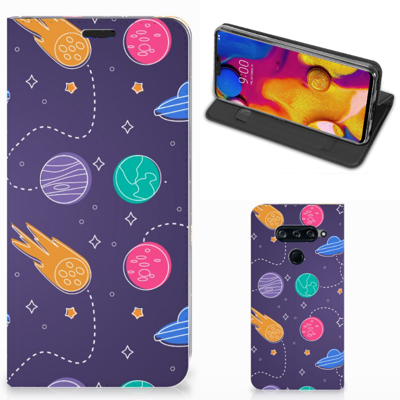 LG V40 Thinq Hippe Standcase Space LG V40 Thinq Hippe Standcase Space