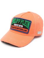 Philipp Plein casquette à patch logo - Orange