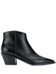 Gianvito Rossi bottines à bout pointu - Noir