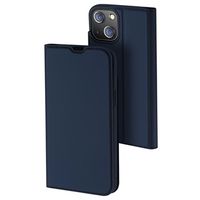 Dux Ducis Skin Pro iPhone 13 Flip Case - Blauw - thumbnail