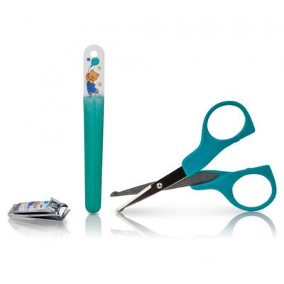 Nuby nagelverzorgingsset junior 15 cm groen Nuby nagelverzorgingsset junior 15 cm groen