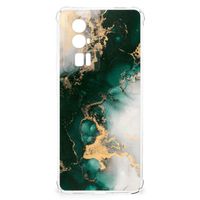 Anti-Shock Hoesje voor Xiaomi Poco F5 Pro Marmer Groen