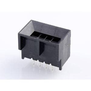 Molex 444320803 Male header, inbouw (standaard) Totaal aantal polen: 8 Inhoud: 1 stuk(s) Tray