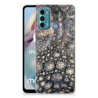 Motorola Moto G60 TPU Hoesje Krokodillenprint - thumbnail