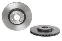 Remschijf COATED DISC LINE BREMBO, Remschijftype: Binnen geventileerd, u.a. für Volvo