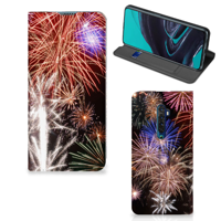OPPO Reno2 Hippe Standcase Vuurwerk