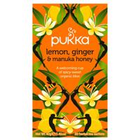 Pukka - Lemon, Ginger & Manuka Honey - 20 zakjes