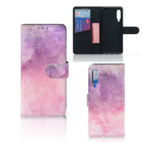 Hoesje Xiaomi Mi 9 Pink Purple Paint - thumbnail