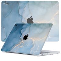 Lunso MacBook Pro 16 inch M1/M2 (2021-2023) cover hoes - case - Aciano Azul