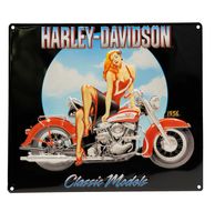 Harley-Davidson Classic Models Tin Sign - 38 x 33cm - thumbnail