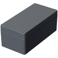 Bopla 1114000 EUROMAS A 114 01114000 universele behuizing 200 x 100 x 80 aluminium zilvergrijs (RAL 7001) 1 stuk, (l x b x h) 200 x 100 x 80 mm