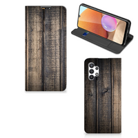 Samsung Galaxy A32 4G | A32 5G Enterprise Editie Book Wallet Case Steigerhout