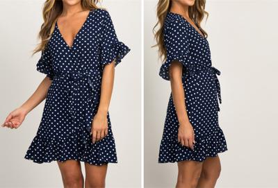 Dots dress heel voordelig