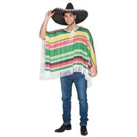 Mexicaanse Poncho Juan Volwassene - thumbnail