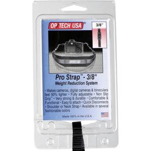 OP/TECH USA Pro Strap riem Digitale camera Leer, Neopreen, Nylon Zwart