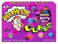 Warheads Warheads - Cubes Sour Berry Mix 99 Gram