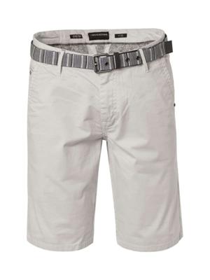 Short chino stretch garment dyed wi chalk