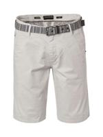 Short chino stretch garment dyed wi chalk