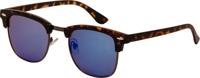 AZ Eyewear zonnebril unisex turtle met blauwe spiegellens (AZ 2210)