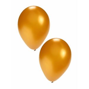 50 stuks gouden ballonnen   -