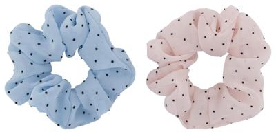 HEMA Scrunchies Stippen - 2 Stuks HEMA Scrunchies Stippen - 2 Stuks