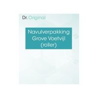 DR Original Navulverpakking grove voetvijl (roller) (1 st) - thumbnail