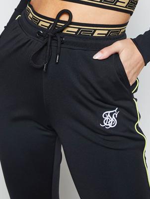 Sik Silk / joggingbroek Roma Tape in zwart