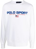 Polo Ralph Lauren sweat à logo imprimé - Blanc