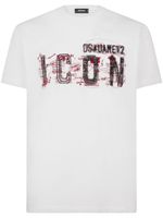 DSQUARED2 t-shirt à logo imprimé - Blanc - thumbnail