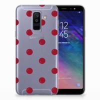 Samsung Galaxy A6 Plus (2018) Siliconen Case Cherries