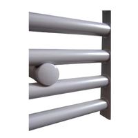 Radiator Sanicare Snode Met Wifi 172 x 45 cm Zilver Grijs Met Thermostaat Chroom Sanicare - thumbnail