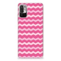 Xiaomi Redmi Note 10/10T 5G | Poco M3 Pro TPU bumper Waves Pink