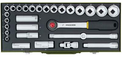 Proxxon Industrial 23000 Dopsleutelset Metrisch 1/2 (12.5 mm) 29-delig