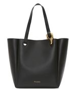 JW Anderson sac cabas JWA Corner à plaque logo - Noir - thumbnail