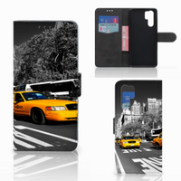 Huawei P30 Pro Flip Cover New York Taxi