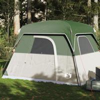 Tent 4-persoons waterdicht groen - thumbnail