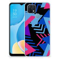 OPPO A15 TPU Hoesje Funky Triangle