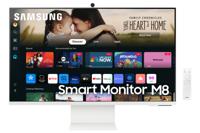 SAMSUNG Smart Monitor M8 M80D LS32DM801UUXEN ledmonitor HDMI, USB-C, WiFi, BT, Sound