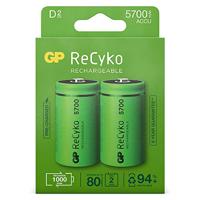 GP RecyKo+ 2 D Mono batterijen 2900434340001