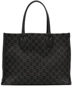 Gucci grand sac cabas Ophidia GG - Noir