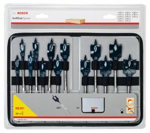 Bosch Accessoires 13-delige speedborenset Self Cut Speed 10; 12; 13; 14; 16; 18; 20; 22; 24; 25; 28; 30; 32 mm 13st - 2608587010