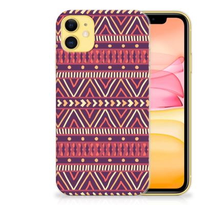 Apple iPhone 11 TPU bumper Aztec Paars