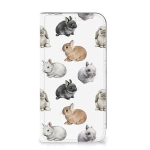 Hoesje maken voor iPhone 15 Plus Konijntjes