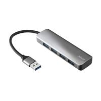 Trust Halyx 4-Poorts Usb 3.2 Gen1-Hub, Grijs
